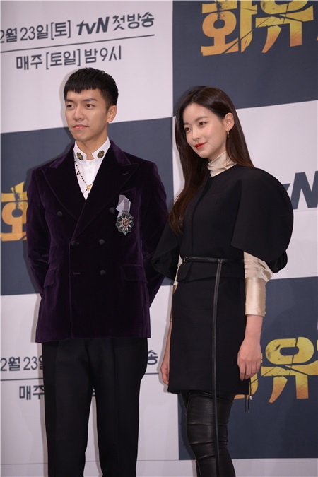 李昇基、车胜元等出席tvN电视台新剧《花游记》媒体发布会
