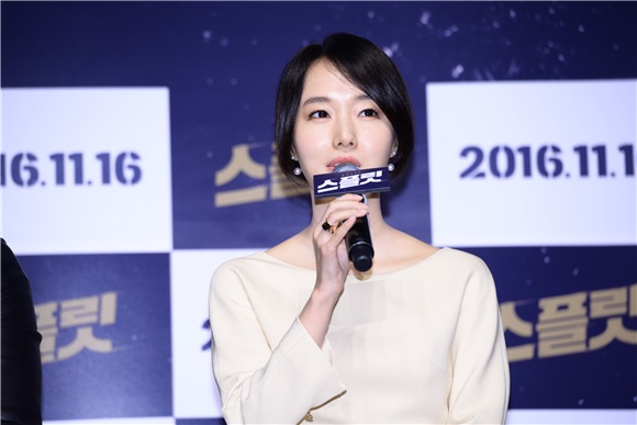 刘智泰、李贞贤、李大卫等出席电影《Split》发布会