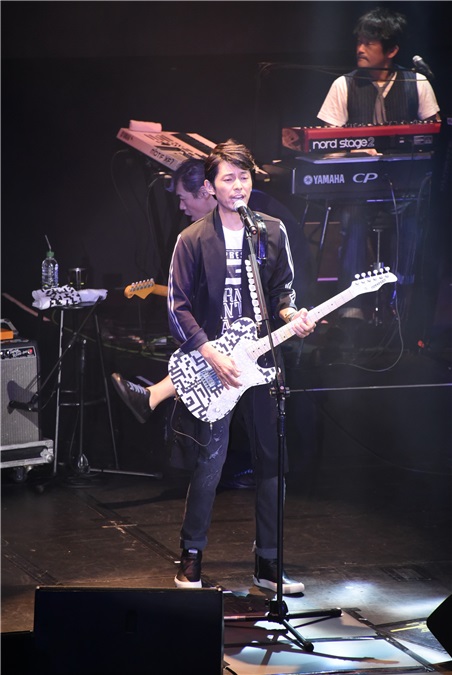 日本男星藤木直人来台举办个人演唱会与歌迷相见
