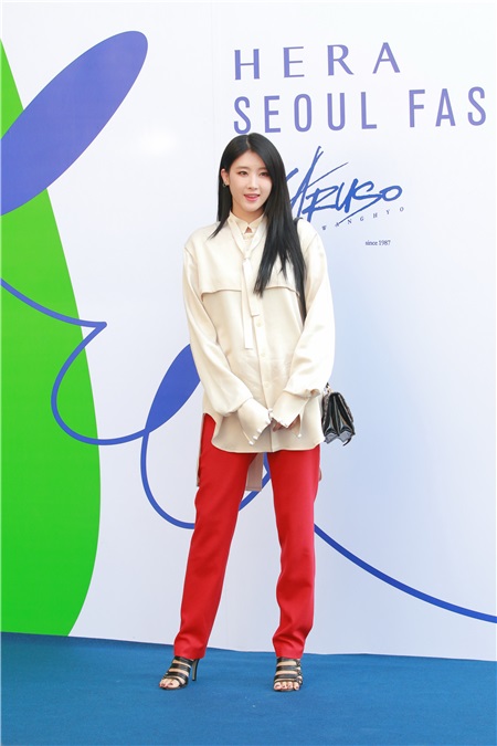 李珉廷、张水院、赵权、智淑等出席首尔时装周活动