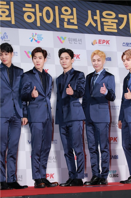 宇宙少女、EXO、I.O.I、Twice等出席第26届首尔歌谣大赏