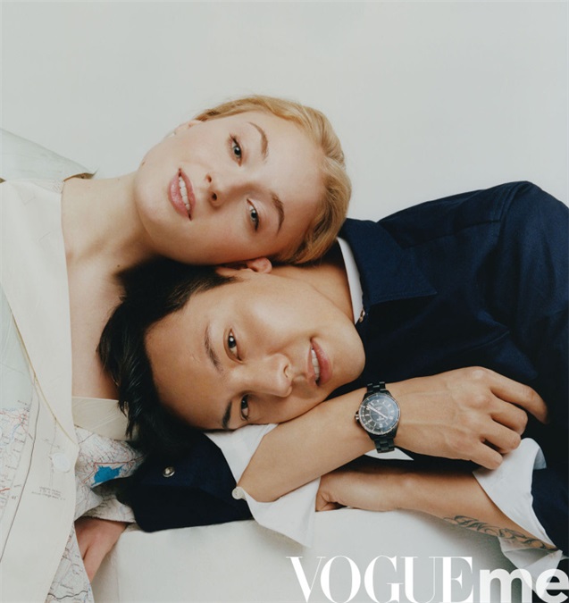 陈伟霆与《权力游戏》女主索菲 VogueMe 擦出新火花