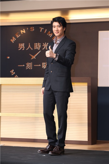 王力宏出席《SEKO手表》记者会