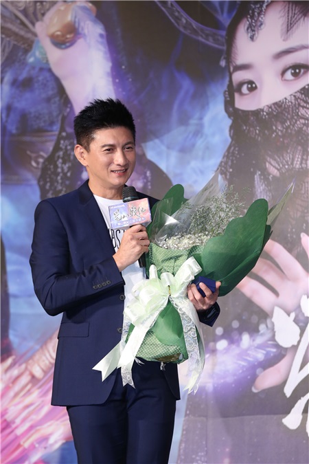 吴奇隆出席新剧《蜀山战纪》首映