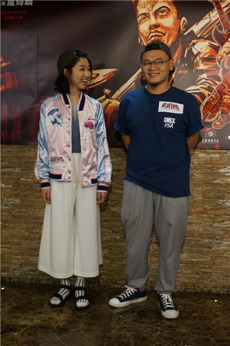 万梓良、白只、张继聪等 出席电影《今晚打丧屍》杀青宴
