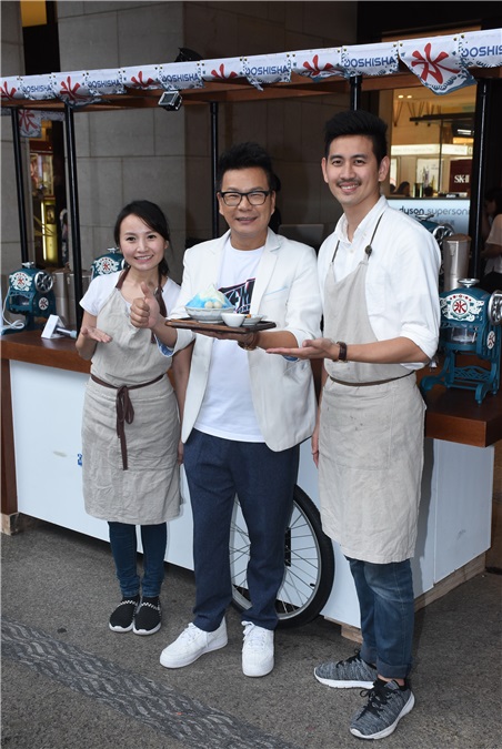 沉玉琳出席制冰机一日店长活动