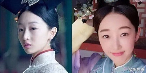 蒋梦婕撞脸周冬雨 网友:两人经历秘之相似
