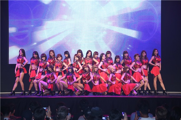 LamiGirls 发片记者会 孙协志、阿翔现身站台