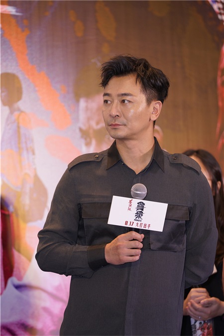 《杀破狼·贪狼》古天乐吴樾众主创亮相广州 「刚柔并济」颠覆动作片固有印象获赞