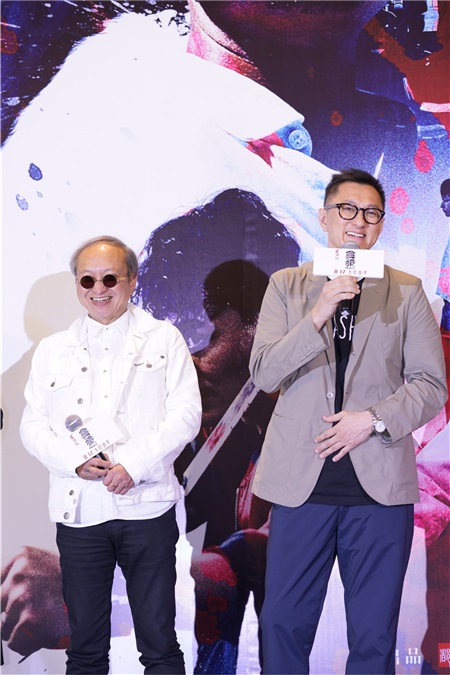 《杀破狼·贪狼》古天乐吴樾众主创亮相广州 「刚柔并济」颠覆动作片固有印象获赞