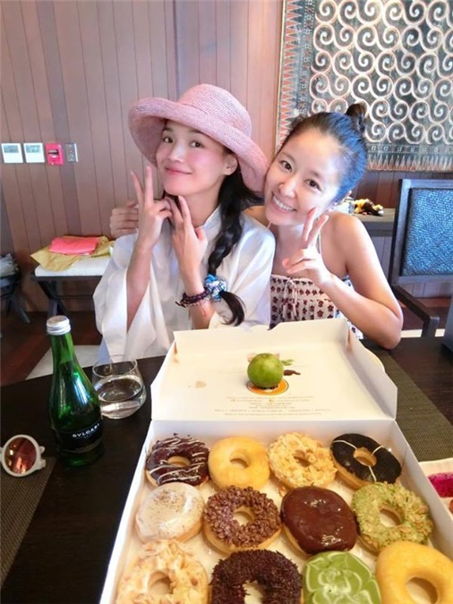 林心如与舒淇婚前大嗑甜甜圈 网友直呼有闺蜜真好
