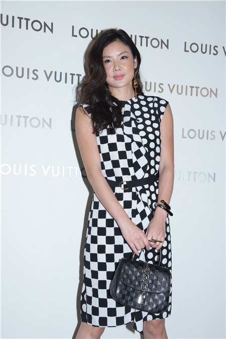 杨紫琼、乐基儿、文咏珊和任达华琦琦夫妻出席时装活动