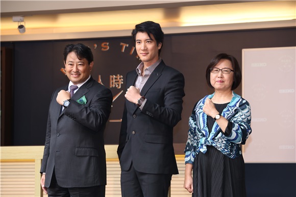 王力宏出席《SEKO手表》记者会