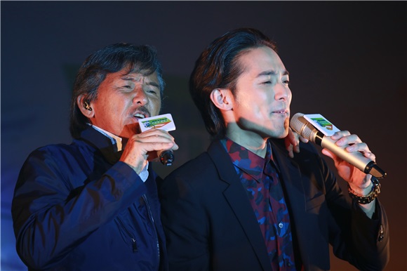 林子祥、林德信出席绿色音乐会活动