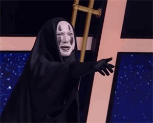 沈腾又“捉妖”了！校草COS无脸男太好笑 真是长在笑点上的男人