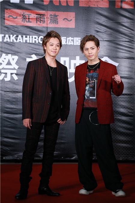 放浪兄弟《HiGH & LOW》来台首映 TAKAHIRO用意志力止热力