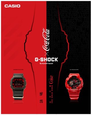 古早来潮｜Design by 仓石一树，G-SHOCK×可口可乐联名款释出