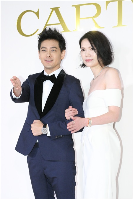 林志颖出席卡地亚腕表记者会