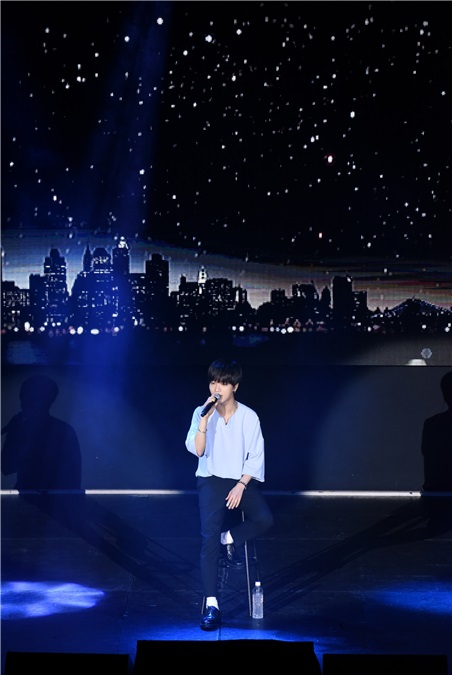 韩团SUPER JUNIOR成员艺声来台出席宣传专辑活动