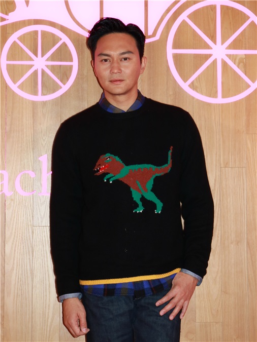 郑秀文、张智霖等出席「COACH 75周年限定店开幕礼」