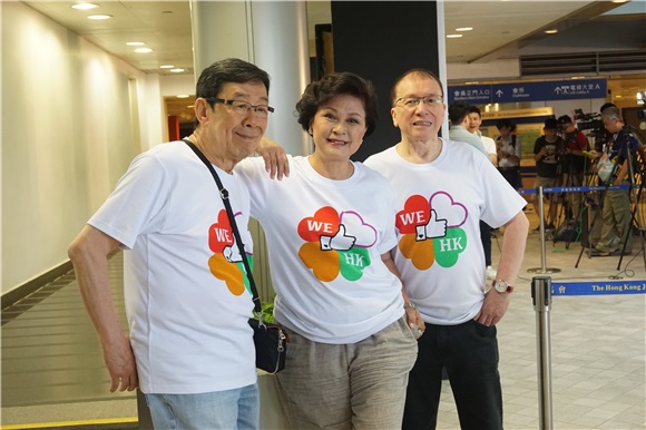 洪卓立、钟舒曼、泳儿、罗力威、徐天佑、许廷铿等出席沙田马场《WE LIKE HK》启动礼