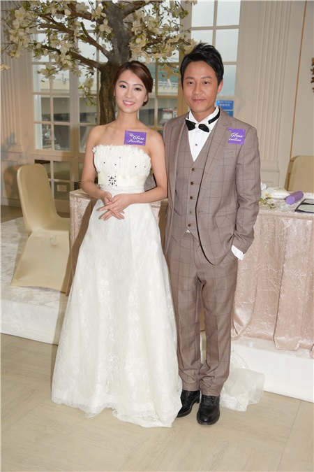 陈家乐、卫诗雅、麦子乐、岑紫生,今出席婚展会