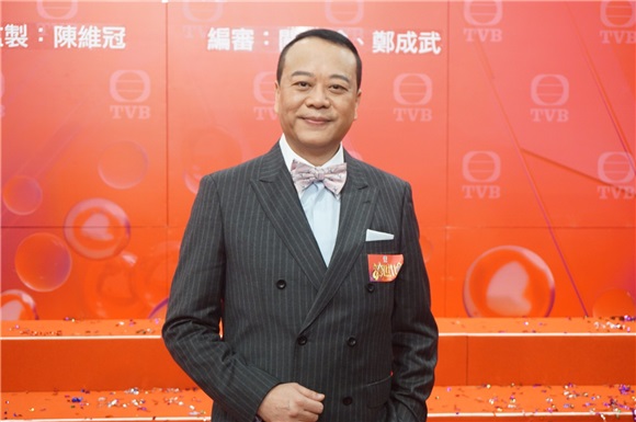 欧阳震华、田蕊妮、陈豪、张继聪和邵美琪等出席TVB50周年台庆剧《夸世代》今天在电视城举行拜神仪式
