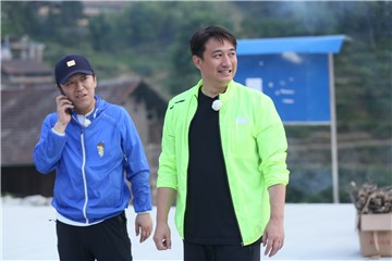 黄渤、黄磊在节目中