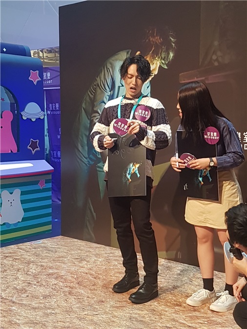 林宥嘉来港出席新碟签唱会