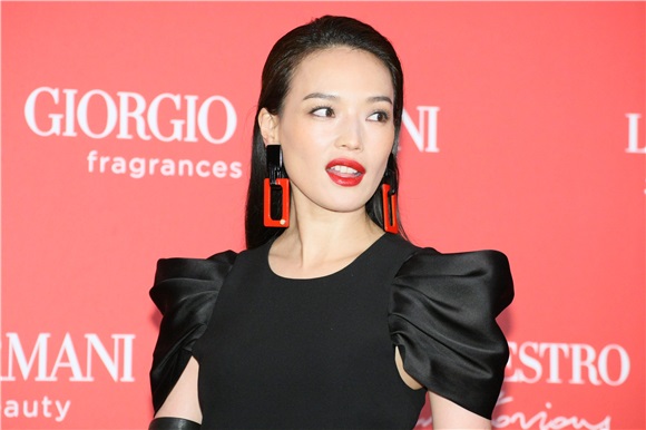 舒淇出席《GIORGIO ARMANI》记者会