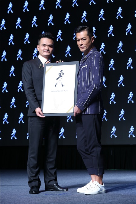 古天乐Johnnie Walker代言记者会