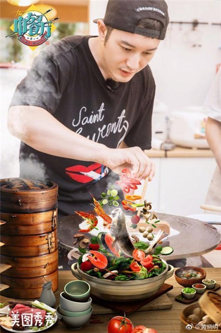 黄晓明自称易胖体质要控制 网友呼叫baby来帮忙