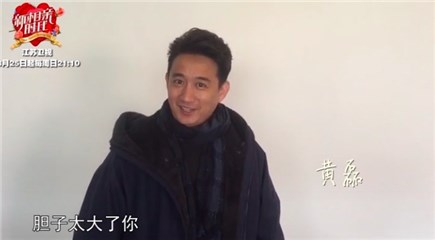 黄磊老师传授婚恋经验