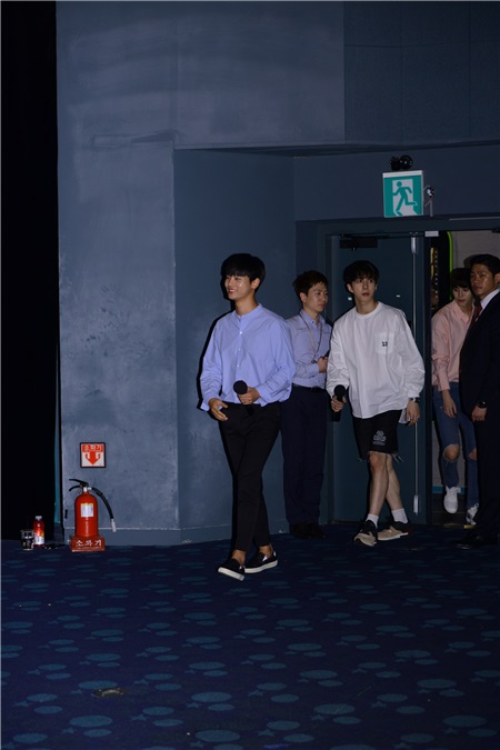 男团VIXX出席
电影《机械师2:复活》特别试映会