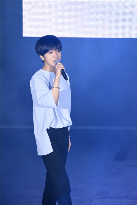 韩团SUPER JUNIOR成员艺声来台出席宣传专辑活动