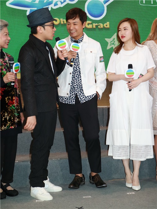 张卫健、王祖蓝、郭晋安、郑欣宜等出席Tvb50周年献礼活动