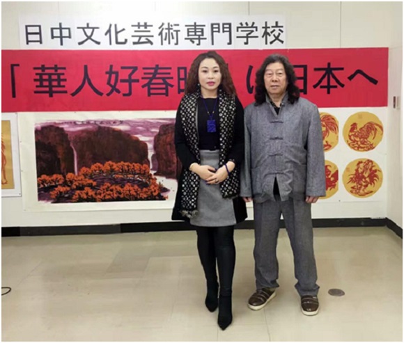 戴文胜率《华人好春晚》代表团到日本进行文化交流