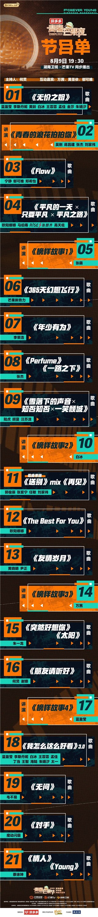 “姐姐们”重聚《青春芒果夜》，张杰朱一龙蔡徐坤带来极致视听盛宴