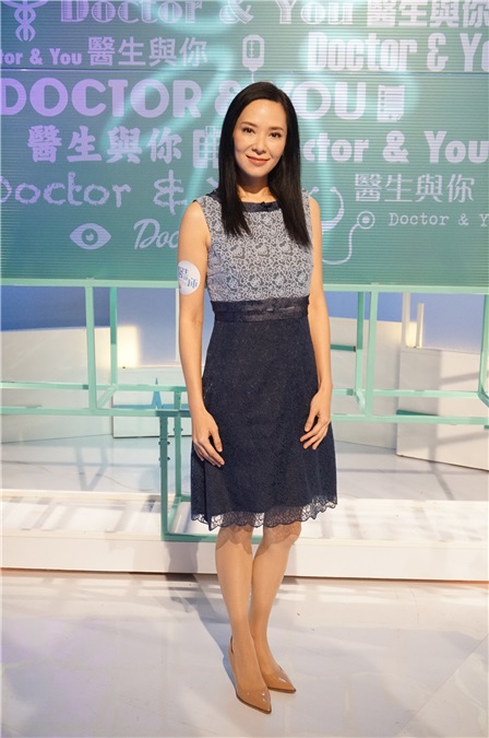 郭羡妮参加港台《医生与你》录影