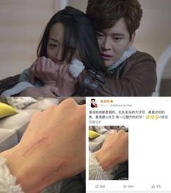 黄宥明微博分享《婚姻历险记》拍摄趣事
