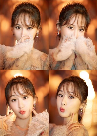 杨紫秒变表情包