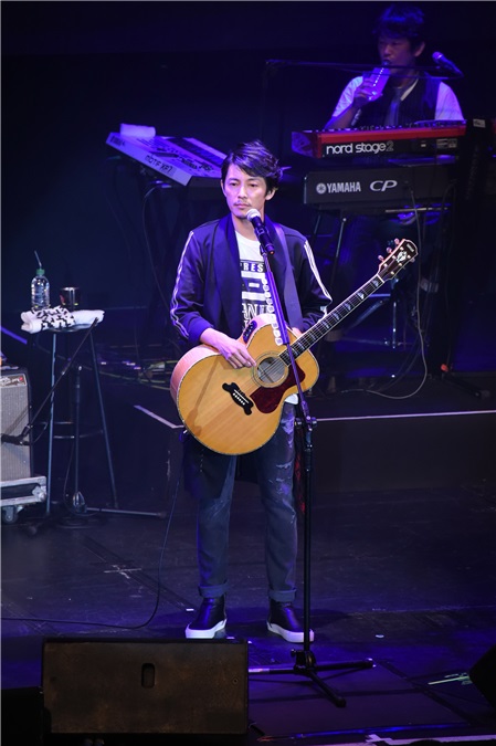 日本男星藤木直人来台举办个人演唱会与歌迷相见