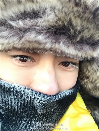 林志颖化上「天然雪妆」 堪称最强美睫