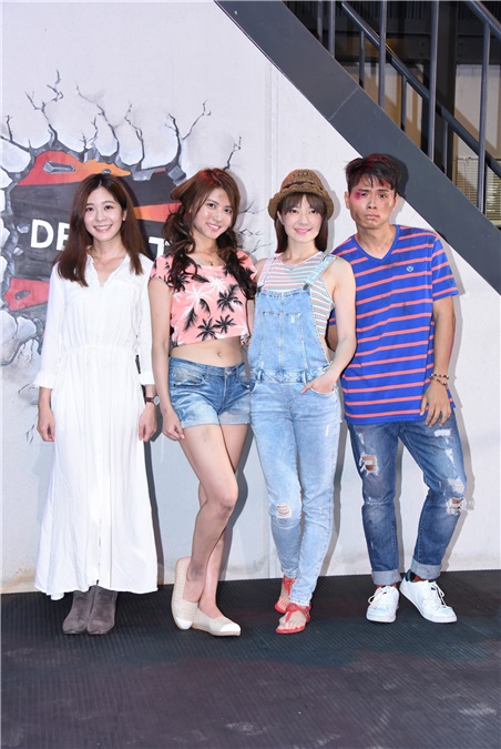 资深武打男星卢惠光来台拍摄电影《浪花娇娃》