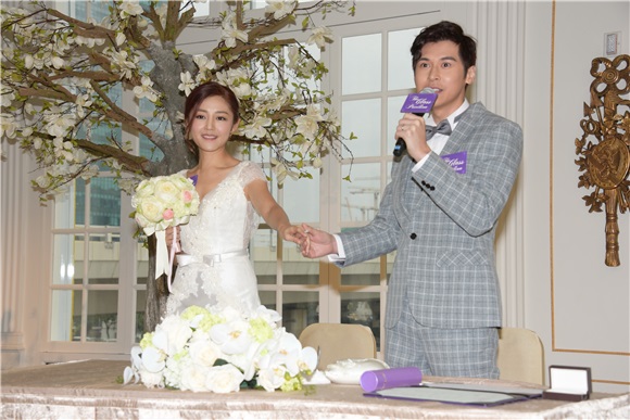 陈家乐、卫诗雅、麦子乐、岑紫生,今出席婚展会