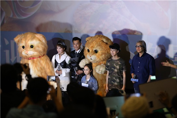 电影《喵星人》7月14日公映 古天乐马丽「笑手过招」冤家互撩