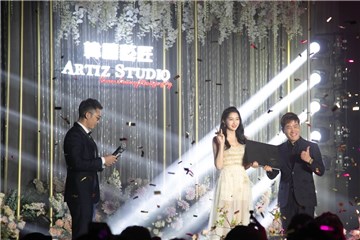 关晓彤“花仙子”造型北京亮相，设计《爱丽丝花园》圆梦万千少女心