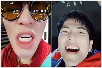 萧敬腾演唱会跳下台撞歌迷 门牙缺了一小角