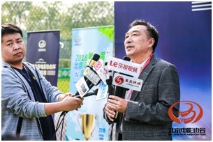 北京电影协会会长刘洪鹏接受采访