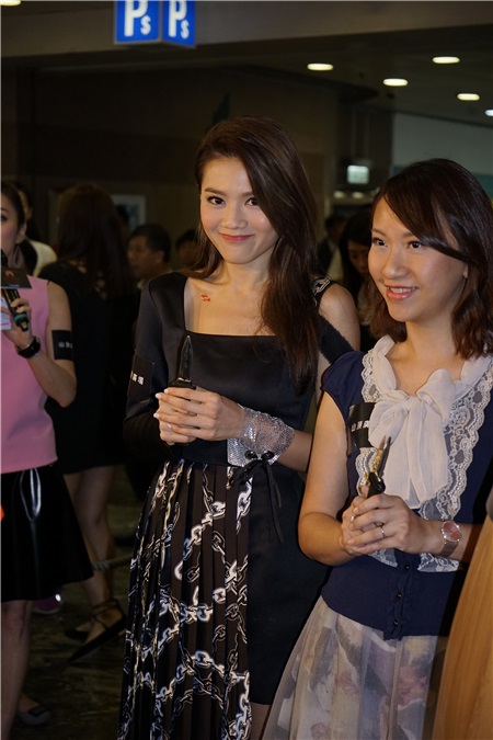 周秀娜与少女标本的Jesscia & Kabby
出席在万圣节活动